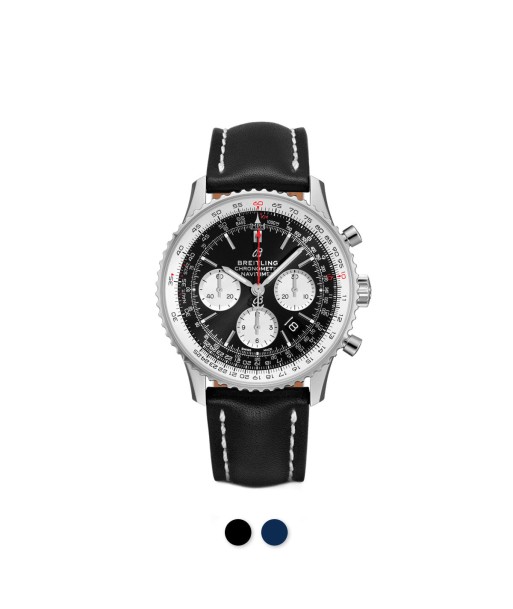 Breitling - Rubber B - Bracelet caoutchouc pour Navitimer 43mm - Série Bund la livraison gratuite