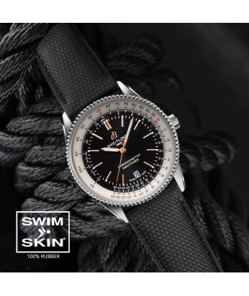 Breitling - Rubber B - Bracelet caoutchouc pour Navitimer 41mm -  Swimskin® paiement sécurisé