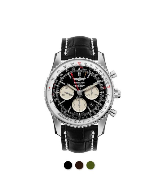 Breitling - Rubber B - Bracelet caoutchouc pour Navitimer 45 & 46mm - Swimskin® Fin de série