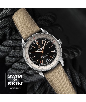 Breitling - Rubber B - Bracelet caoutchouc pour Navitimer 41mm -  Swimskin® paiement sécurisé