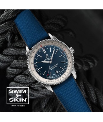 Breitling - Rubber B - Bracelet caoutchouc pour Navitimer 41mm -  Swimskin® paiement sécurisé