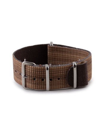 Bracelet montre Nato  Eco-friendly - Feuille de bois NUO Découvrez la collection