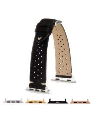 Apple Watch - ​Vintage "Driver" strap - Leather watch band - Calf s'inspire de l'anatomie humaine