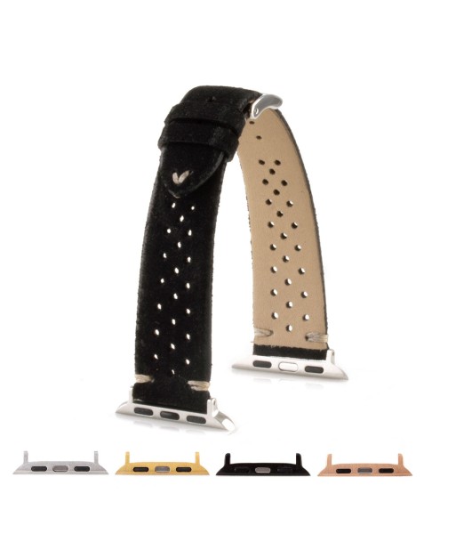 Apple Watch - ​Vintage "Driver" strap - Leather watch band - Calf s'inspire de l'anatomie humaine