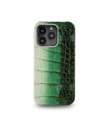 Coque cuir " Strap case " Himalaya pour iPhone 13 ( Pro / Max ) - Alligator Pour