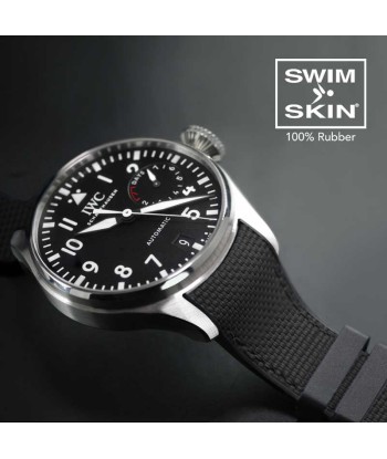 IWC - Rubber B - Bracelet caoutchouc pour Big Pilot 46mm - SwimSkin® Amélioration de cerveau avec