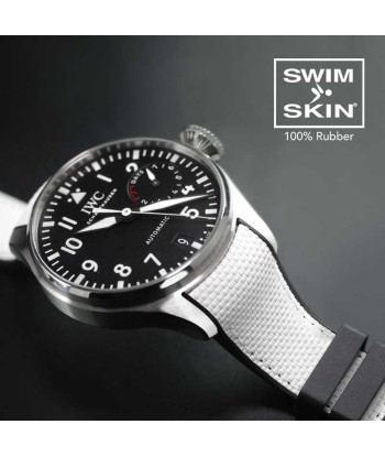 IWC - Rubber B - Bracelet caoutchouc pour Big Pilot 46mm - SwimSkin® Amélioration de cerveau avec