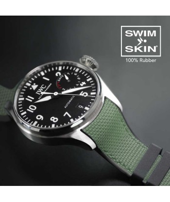 IWC - Rubber B - Bracelet caoutchouc pour Big Pilot 46mm - SwimSkin® Amélioration de cerveau avec