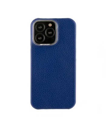 Tribute to Expo 2020 Dubai - Leather iPhone case - iPhone 13 & 12 ( Pro / Max ) - Blue alligator and buffalo pas cher chine