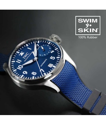 IWC - Rubber B - Bracelet caoutchouc pour Big Pilot 46mm - SwimSkin® Amélioration de cerveau avec