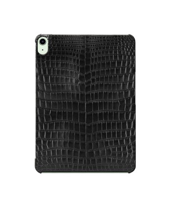 Coque / Cover cuir pour iPad air (10.9 à 13 pouces )& iPad (10e génération 10.9 pouces)  - Alligator en ligne