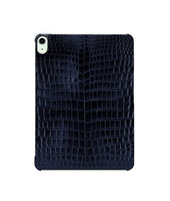 Coque / Cover cuir pour iPad air (10.9 à 13 pouces )& iPad (10e génération 10.9 pouces)  - Alligator en ligne