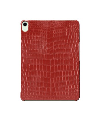 Coque / Cover cuir pour iPad air (10.9 à 13 pouces )& iPad (10e génération 10.9 pouces)  - Alligator en ligne