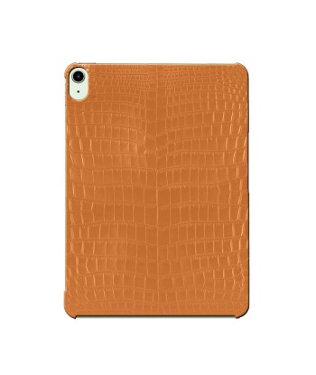 Coque / Cover cuir pour iPad air (10.9 à 13 pouces )& iPad (10e génération 10.9 pouces)  - Alligator en ligne