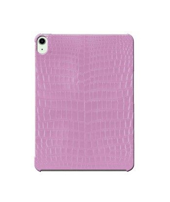 Coque / Cover cuir pour iPad air (10.9 à 13 pouces )& iPad (10e génération 10.9 pouces)  - Alligator en ligne