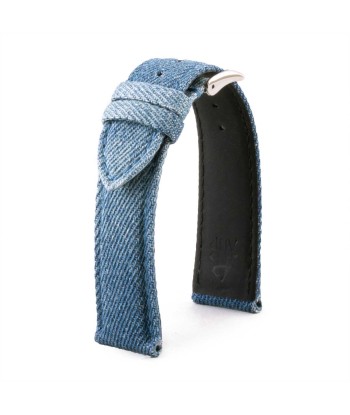 Apple Watch - Bracelet montre responsable jean denim / tissu en ligne des produits 