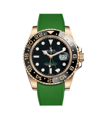 Rolex – R strap Premium - Bracelet-montre caoutchouc motif cordura pour GMT Master II céramique & bracelet Jubilé Dans la société mordern