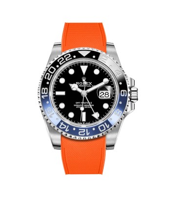 Rolex – R strap Premium - Bracelet-montre caoutchouc motif cordura pour GMT Master II céramique & bracelet Jubilé Dans la société mordern