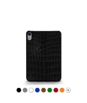 Coque / Cover cuir pour iPad Mini (6e génération) - Alligator d'Europe débarque