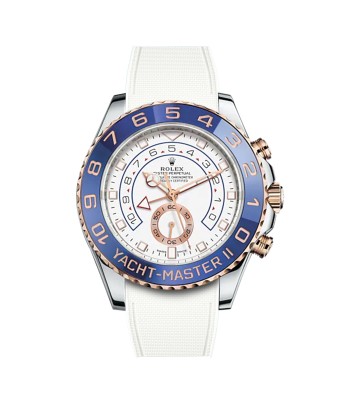 Rolex – R strap Premium - Bracelet-montre caoutchouc motif cordura pour Yachtmaster II 44mm  & bracelet Oyster Véritable concentré