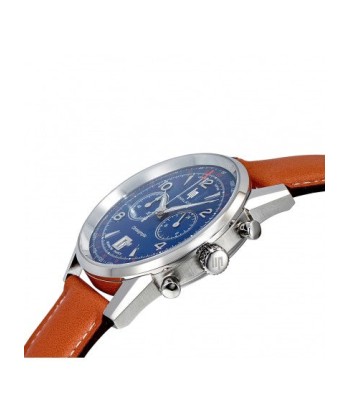 Montre Lip - Himalaya 40mm chronographe cadran bleu JUSQU'A -70%! 