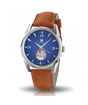 Montre Lip - Himalaya 40mm coeur battant cadran bleu s'inspire de l'anatomie humaine